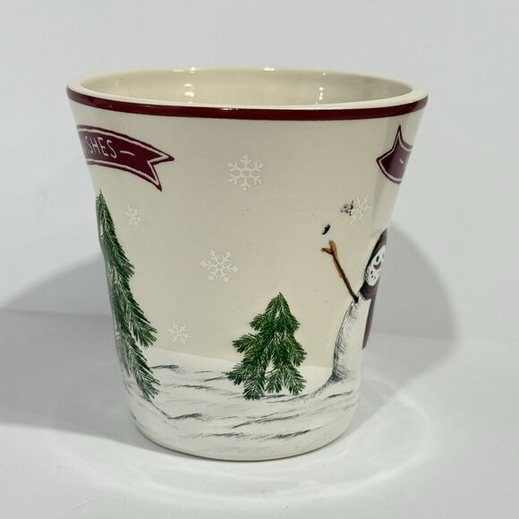 Royal Seasons Snowman Mug & Bowl Set St Nicholas Square Yuletide Stoneware - Picture 15 of 16